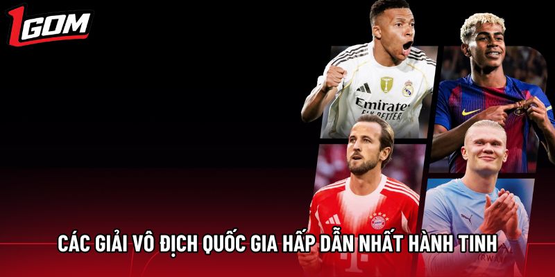 Các giải vô địch quốc gia hấp dẫn nhất hành tinh Các giải vô địch quốc gia hấp dẫn nhất hành tinh